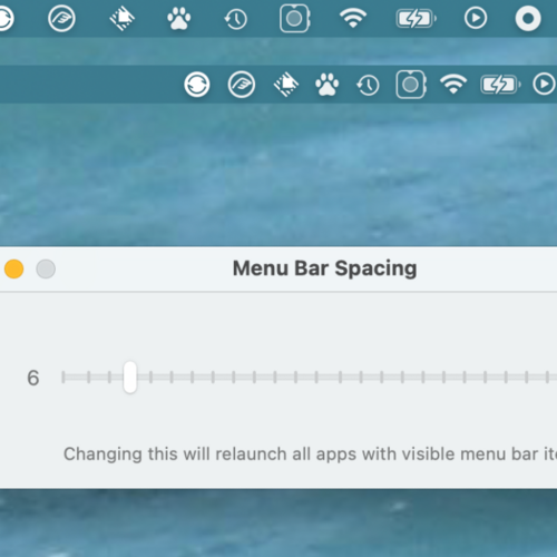 This App Lets You Change the Spacing in Your Menu Bar