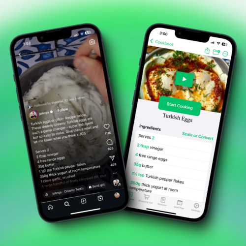 Use This App to Finally Make All Those TikTok Recipes