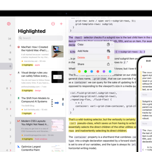 This Read-Later App That Lets You Highlight and Take Notes