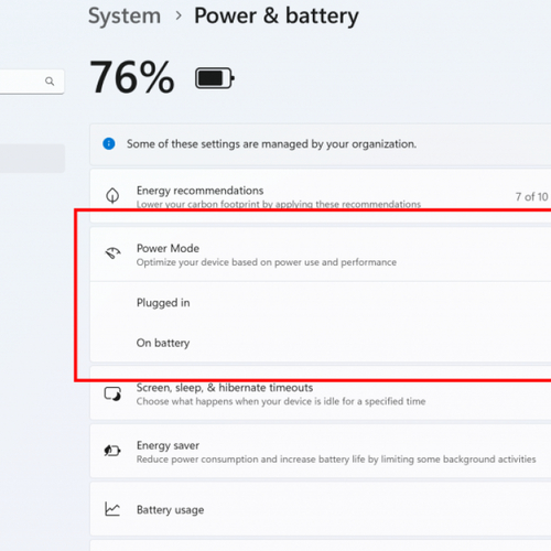 Windows 11 Is Making It Easier to Switch Power Modes