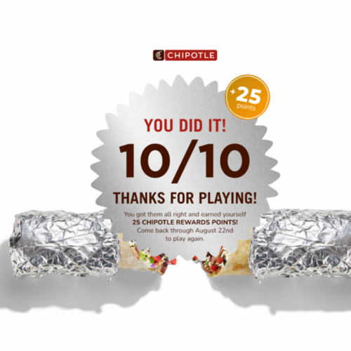 Here Are All the Answers to Chipotle’s IQ Test