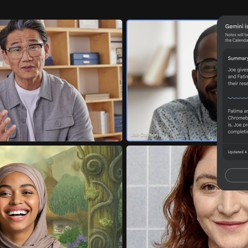 Gemini Will Now Take Notes For You During Google Meet Calls