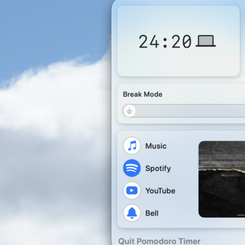 This Mac Pomodoro Timer Syncs With Any Playlist