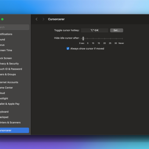 How to Hide Your Mac’s Mouse Cursor When It Won’t Go Away