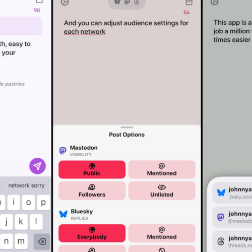 This iPhone App Posts to Mastodon, Threads, and Bluesky at Once