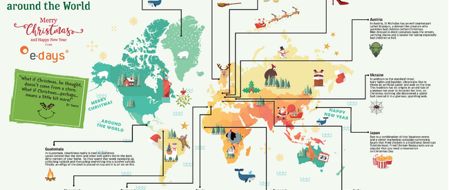 Infographic: The Strangest Christmas Traditions Around the World