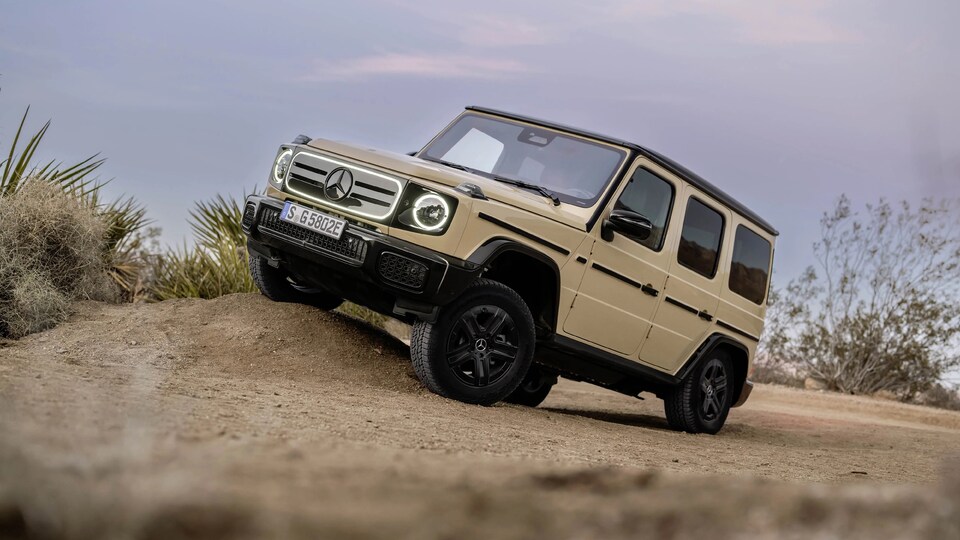 The First All-Electric Mercedes-Benz G-Wagen Arrives as a Serious Off-Roader